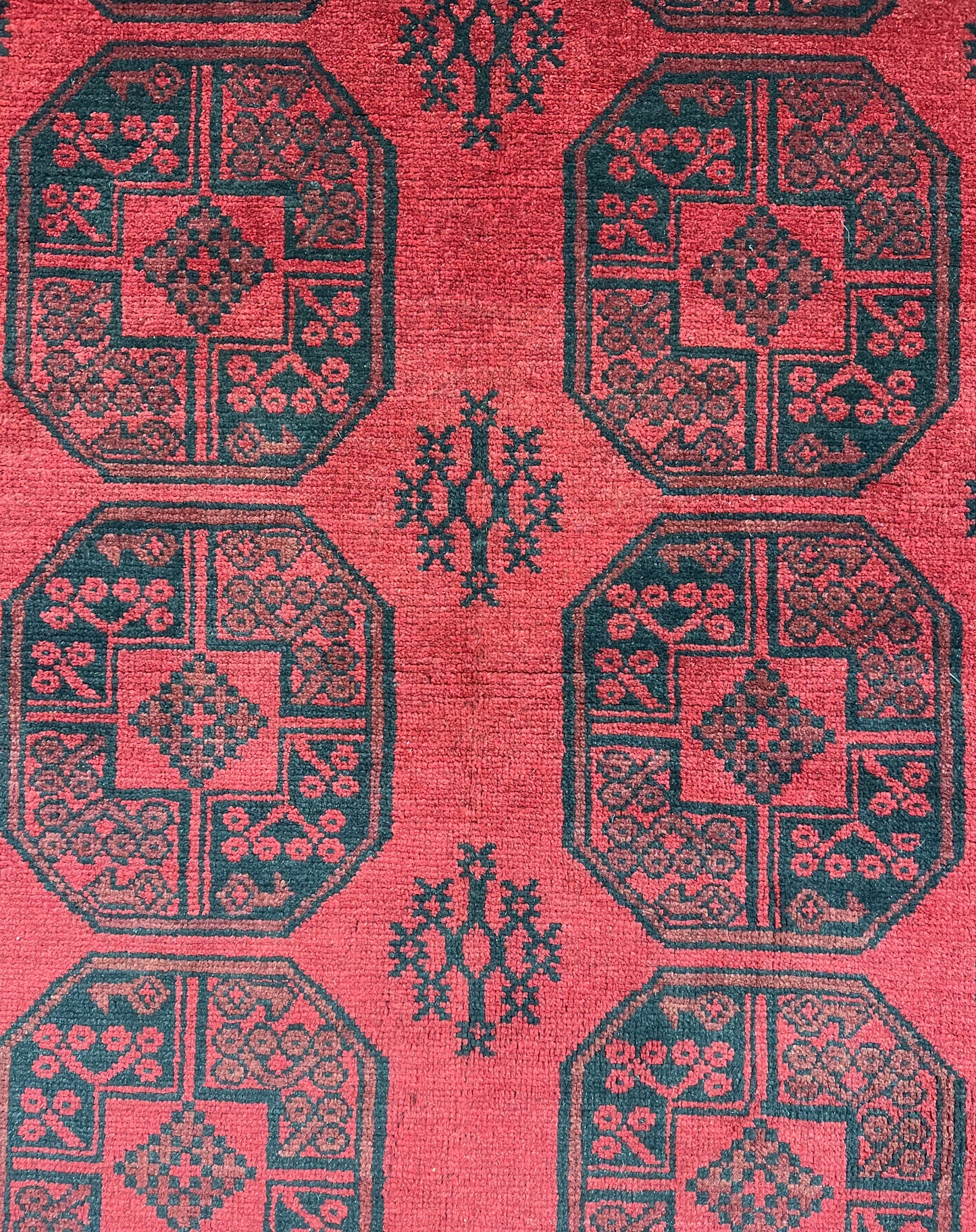 AFGHAN HAND-KNOTTED WOOL FIPA RUG (150 X 200 cm)