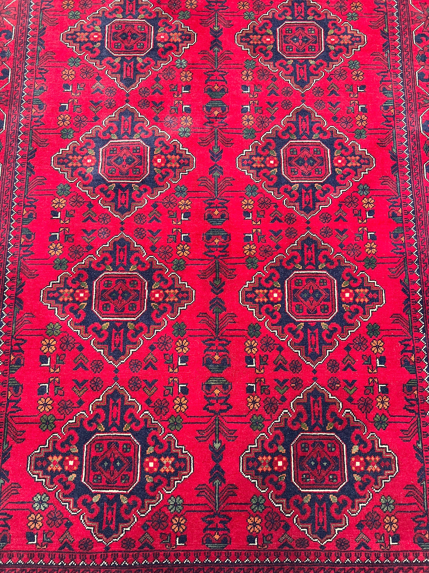 AFGHAN KHAL MOHAMMADI HAND-KNOTTED FINE-WOOL (150 x 200 cm)