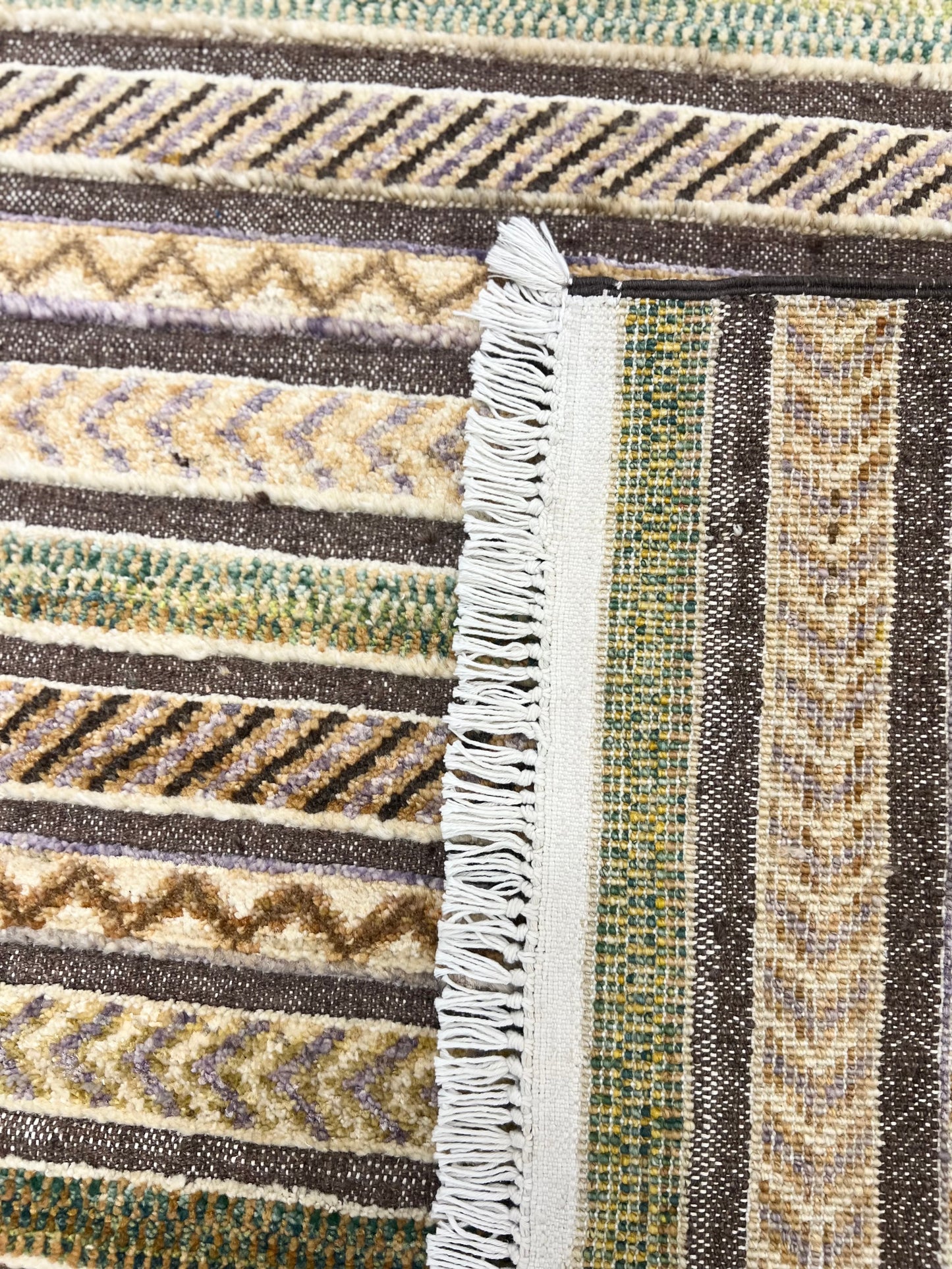 AFGHAN HAND-MADE GABBEH WOOL RUG (99 x 150 cm)