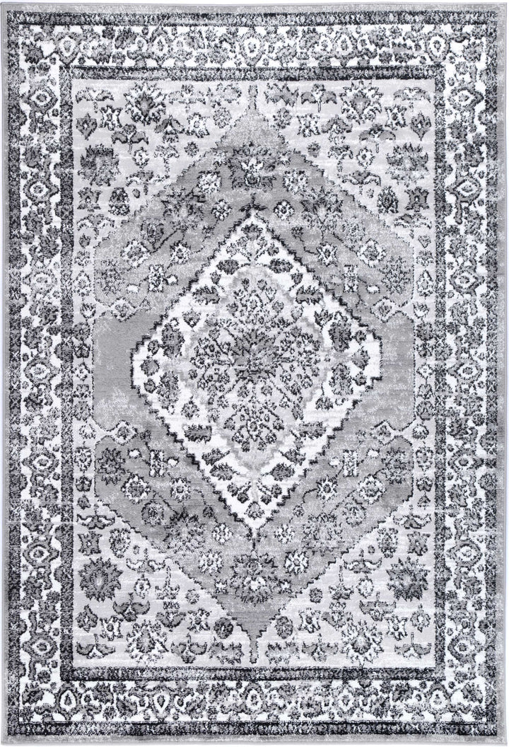 BELMORE ESTATE TRADITIONAL GREY RUG
