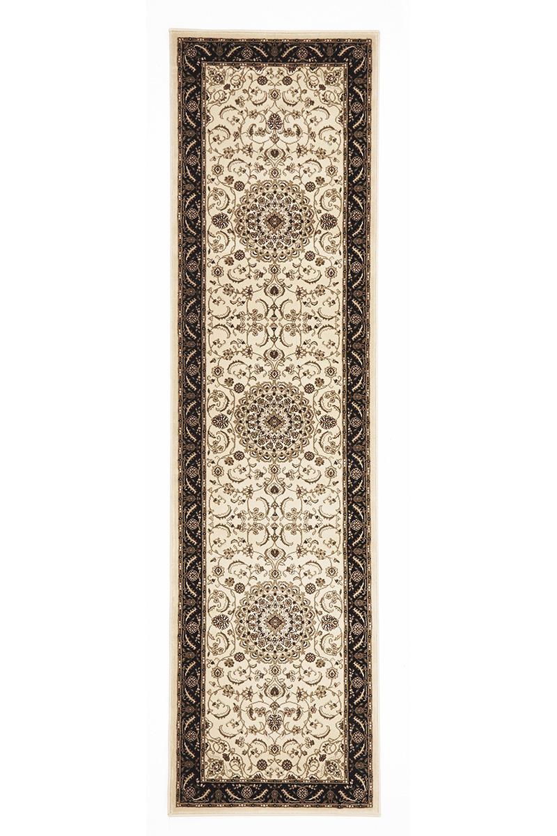 REGAL 9 IVORY BLACK RUNNER (80 x 300 cm)