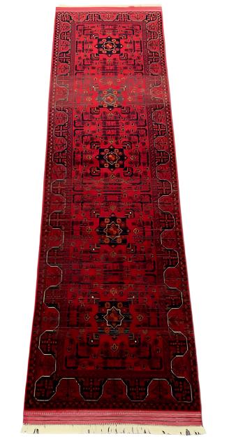 Classic Afghan Khal Runner (72 x 250cm)