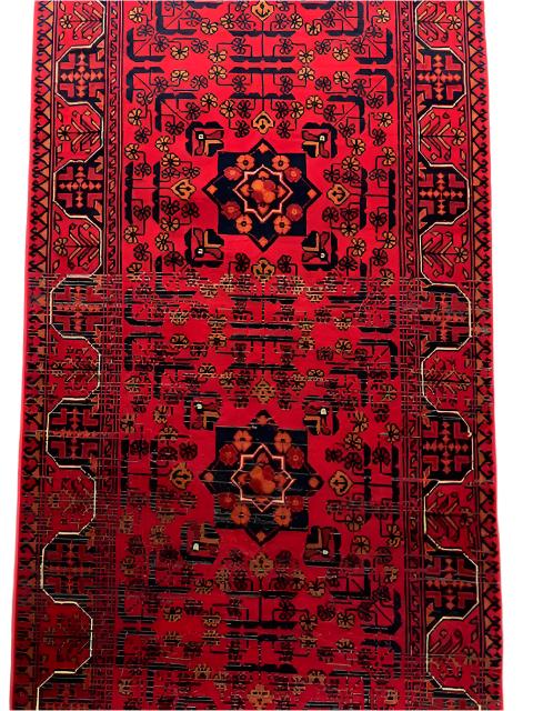 Classic Afghan Khal Runner (72 x 250cm)