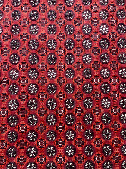 AFGHAN HANDWOVEN WOOL AFGHAN MOWRI GUL RUG (148 x 197 cm)