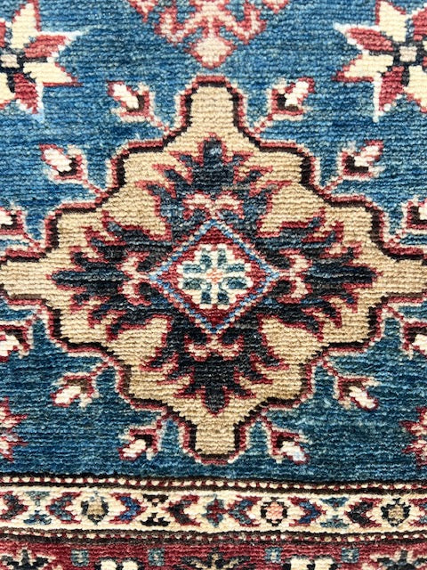 AFGHAN SUPER KAZAK RUG (95cm x 58cm)