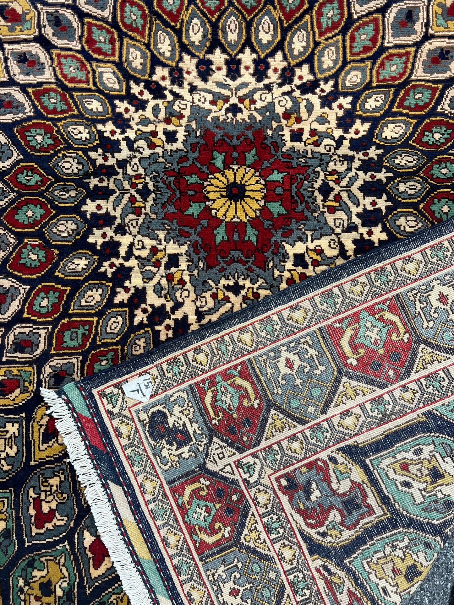 AFGHAN HAND-KNOTTED PURE-WOOL MARINOS (150 X 200 cm)