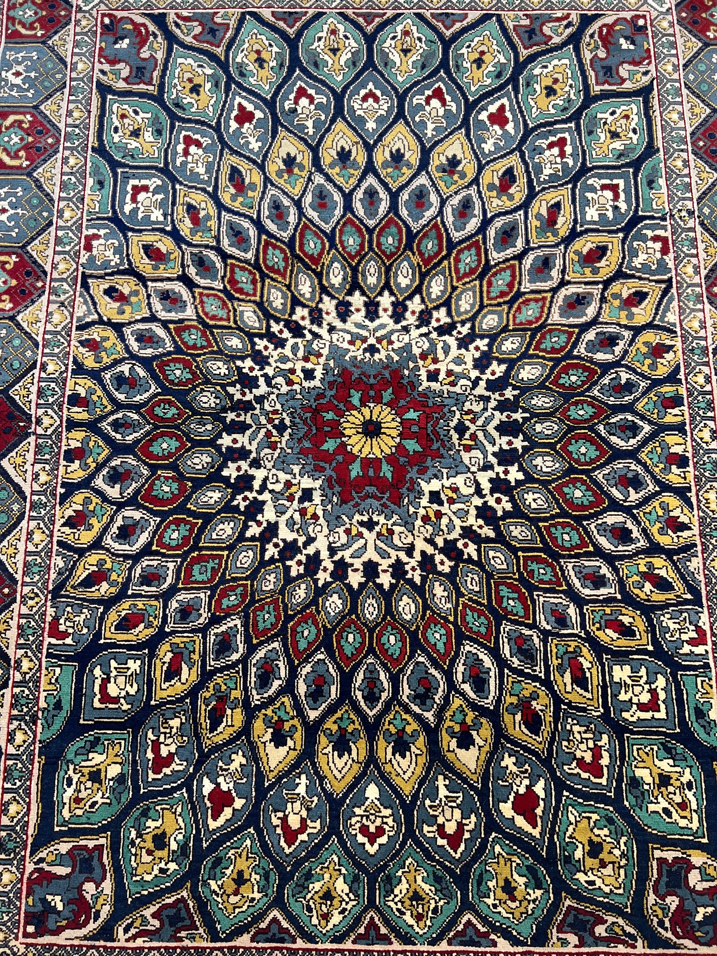 AFGHAN HAND-KNOTTED PURE-WOOL MARINOS (150 X 200 cm)
