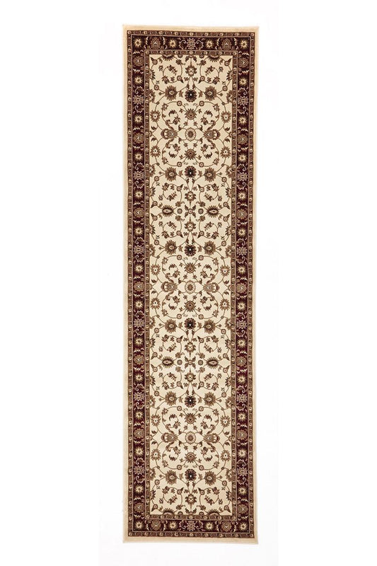 REGAL 1 IVORY RED RUNNER (80 x 300 cm)